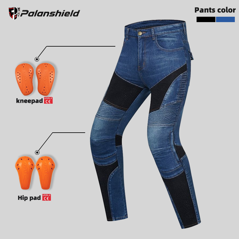 Motorcycle Gear Jeans - Motorcycle Outdoor Men Pants Protective Gear