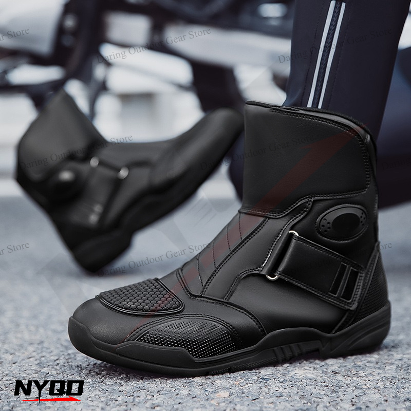 Motorcycle Boots Riding Shoes  - огляд і ціна Motorcycle Gear Plus Size Women