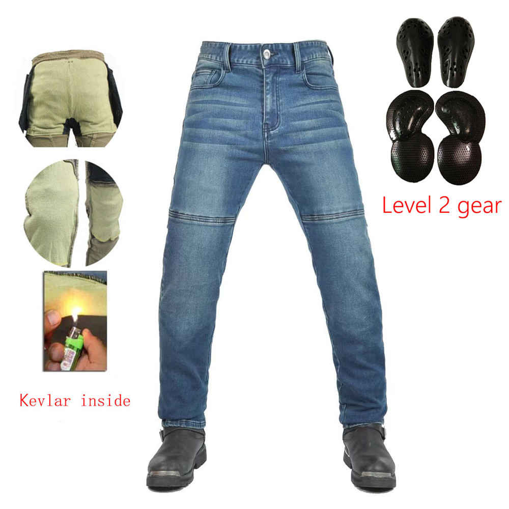 Motorcycle Riding Jeans Pants  - огляд і ціна Motorcycle Gear Jeans