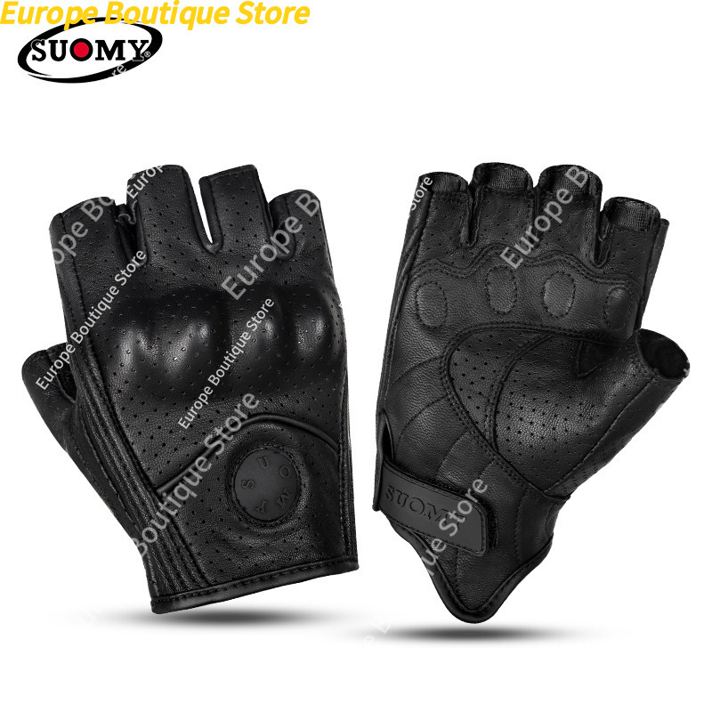 Retro Half Finger Motorcycle G - огляд і ціна Motorcycle Gear For Women