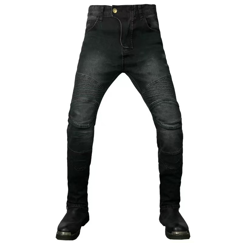 New Motocross Black Gray Pants - огляд і ціна Motorcycle Gear Jeans