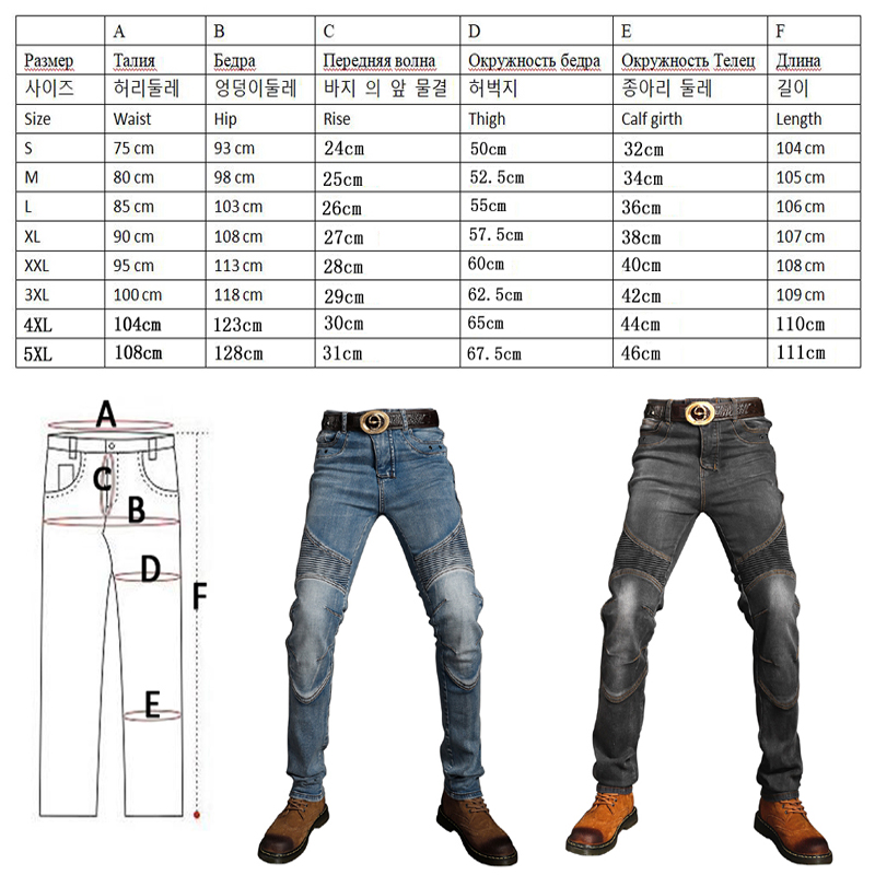 S- 5XL Men Aramid Motorcycle J - огляд і ціна Motorcycle Gear Jeans