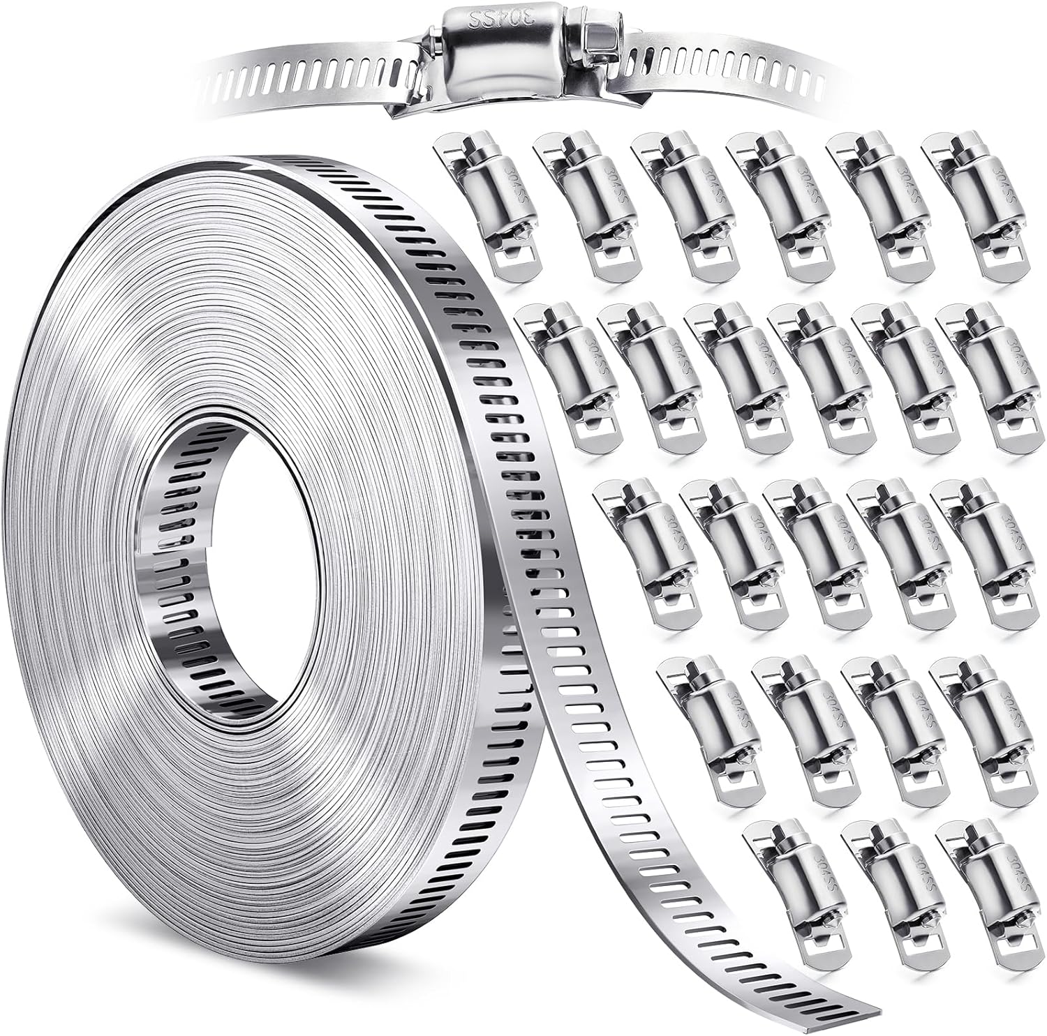 304 Stainless Steel Hose Clamp - огляд і ціна Motorcycle Gear Auto