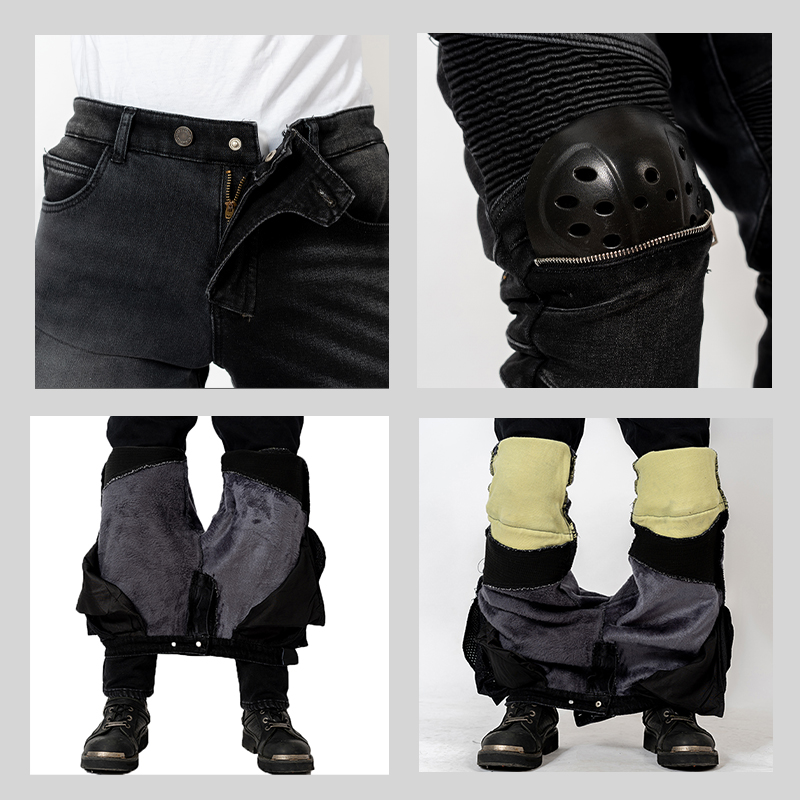 Winter Motorcycle Pants warm   - огляд і ціна Motorcycle Gear Jeans