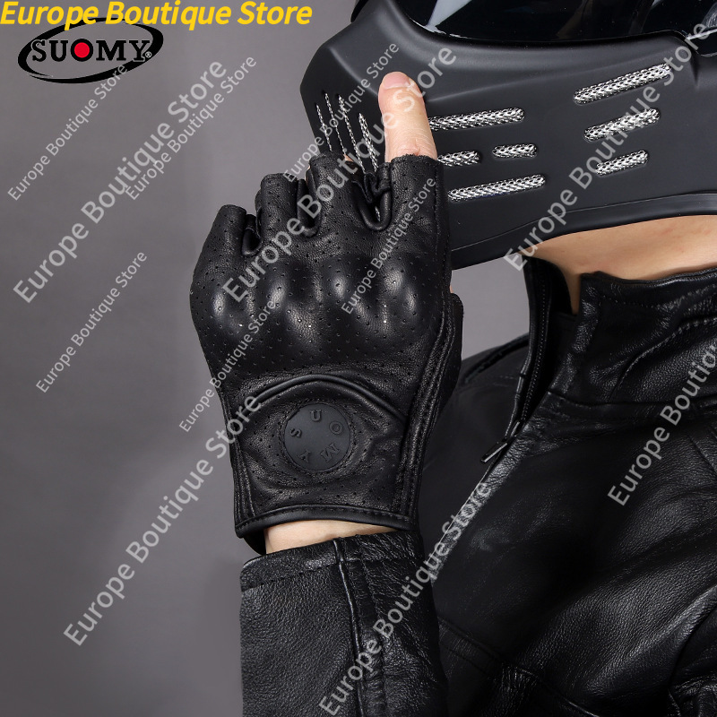 Half Finger Motorcycle Gloves  - огляд і ціна Motorcycle Gear For Women