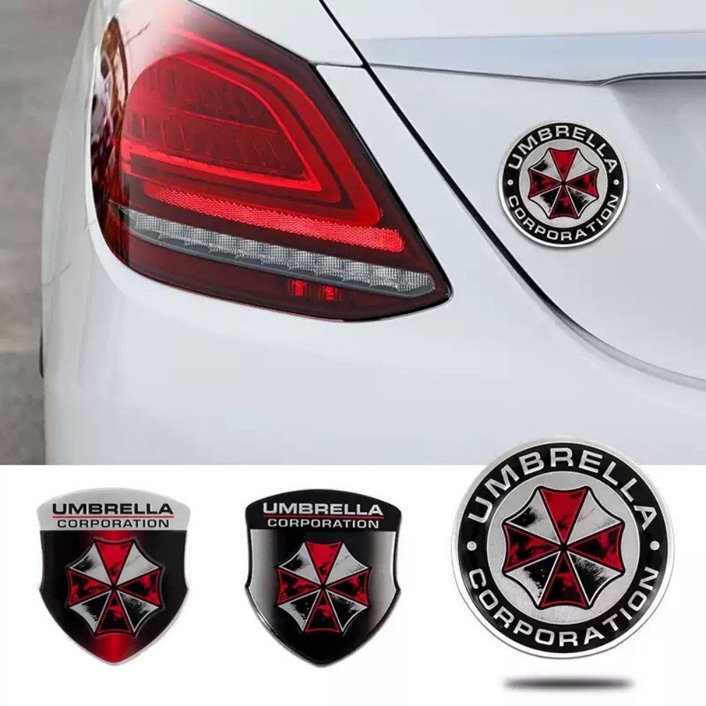 Car Styling 3D Aluminum Umbrel - огляд і ціна Motorcycle Gear Auto